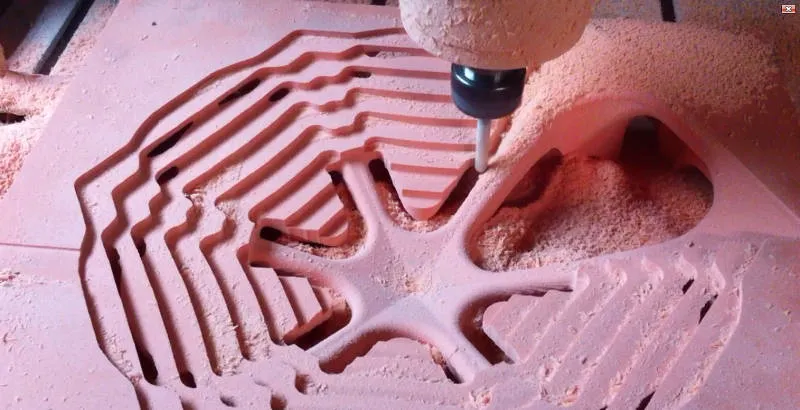 Celosía maquinada en CNC