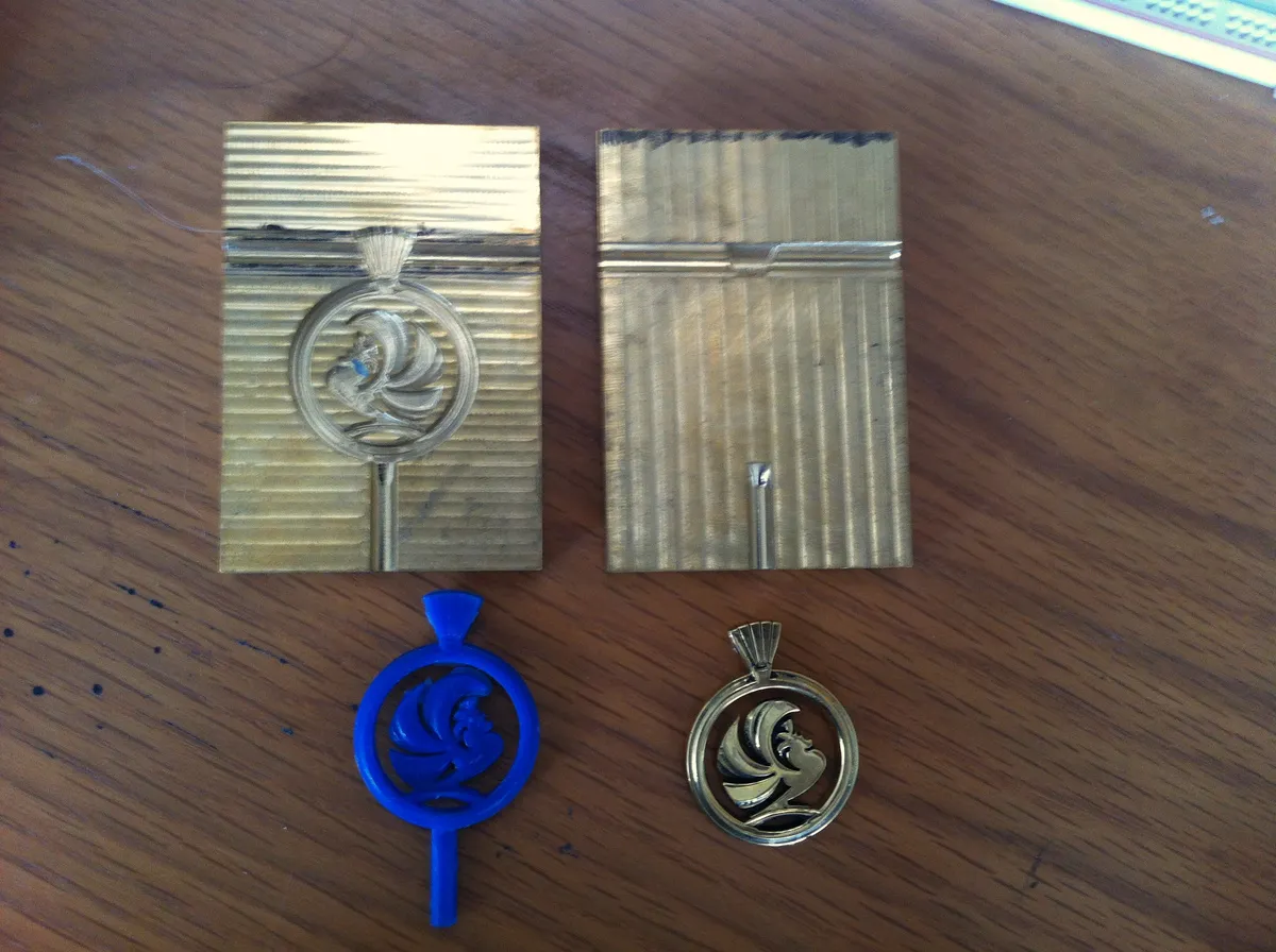 Molde maquinado en CNC
