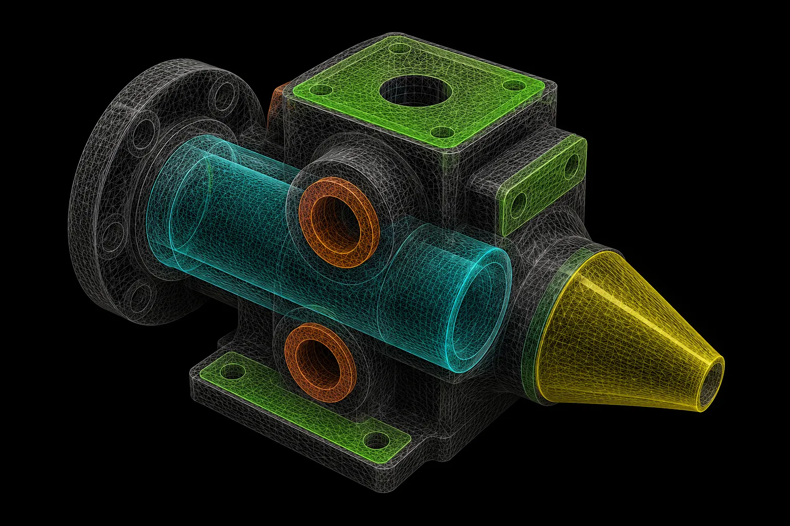 Mesh2Surface flujo de trabajo
